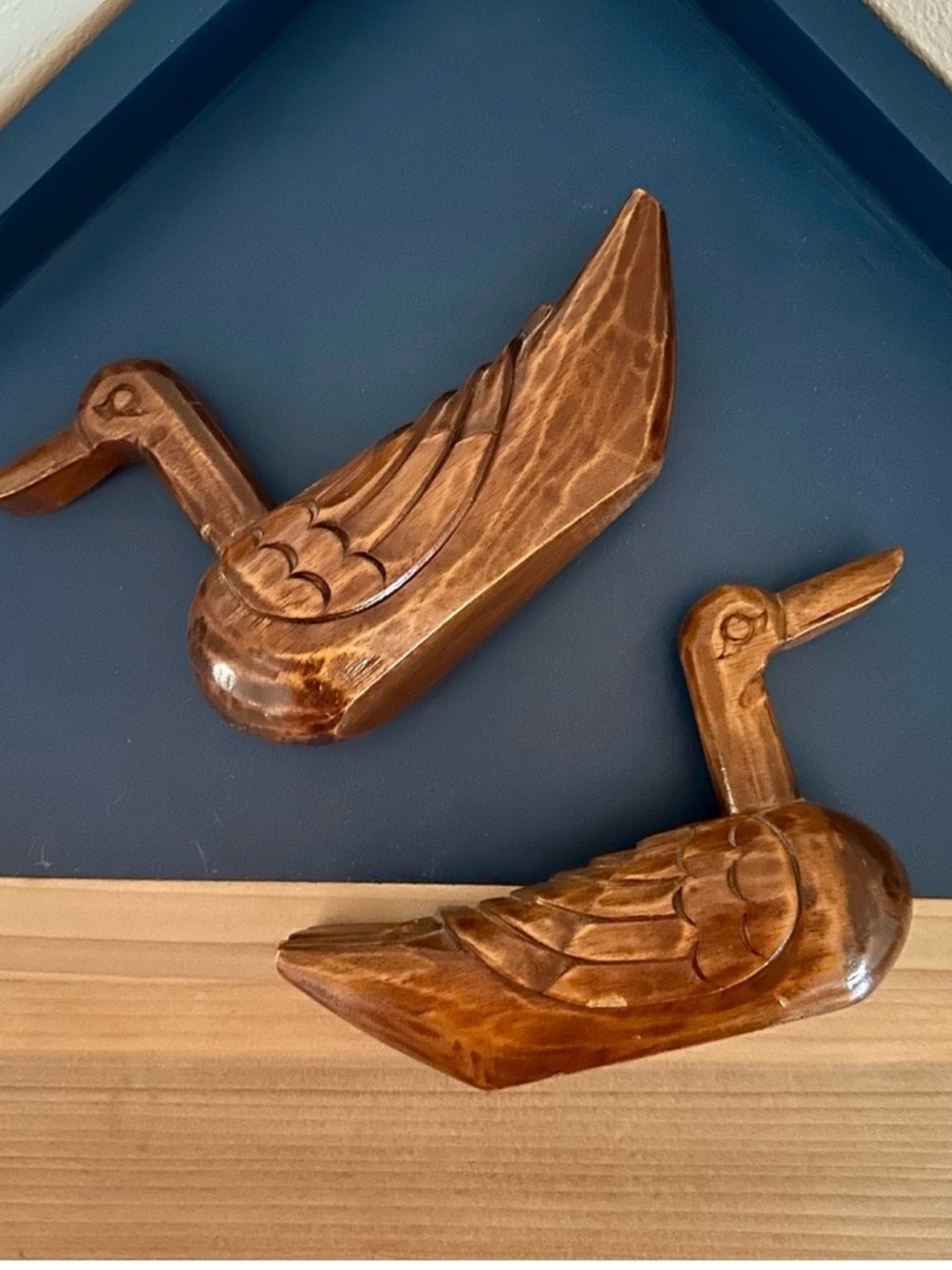 Vintage Wooden Ducks